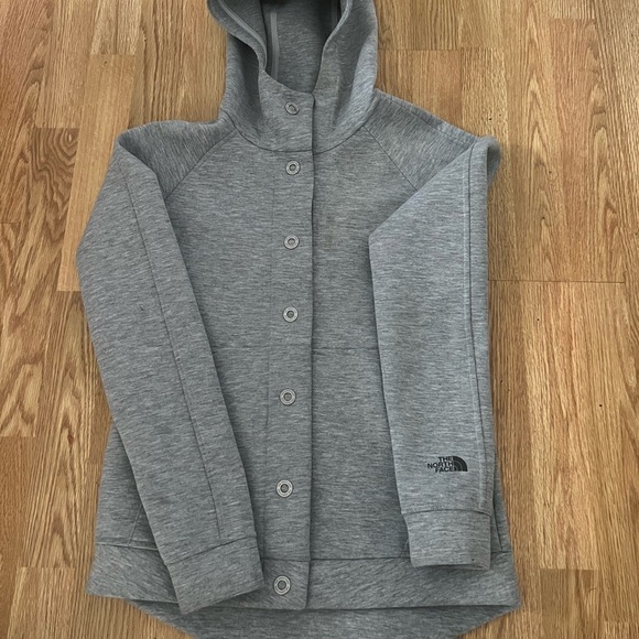The North Face Heather Gray Women's Hoodie - Picture 2 of 8